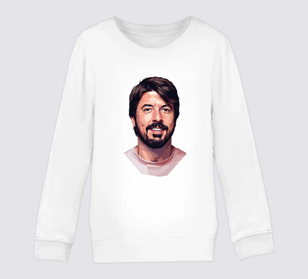 Dave Grohl Low poly felpa bambino da Low Profile