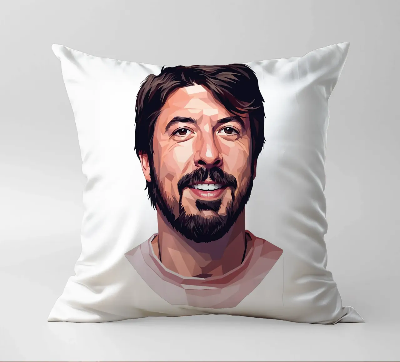 Dave Grohl Low poly cuscino da Low Profile
