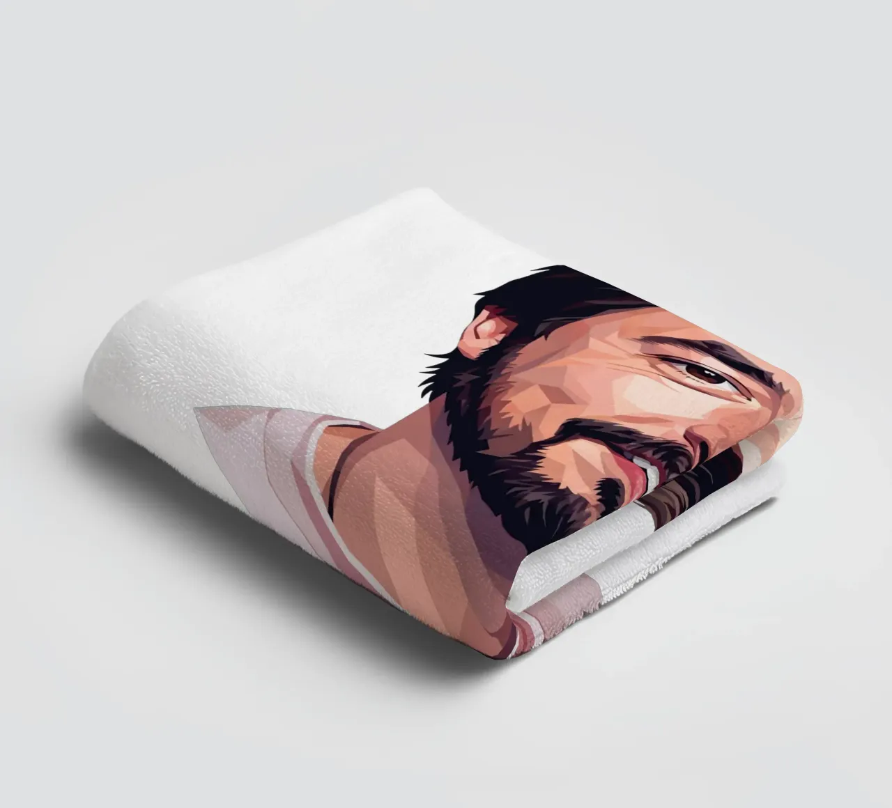 Dave Grohl Low poly asciugamano da bagno da Low Profile