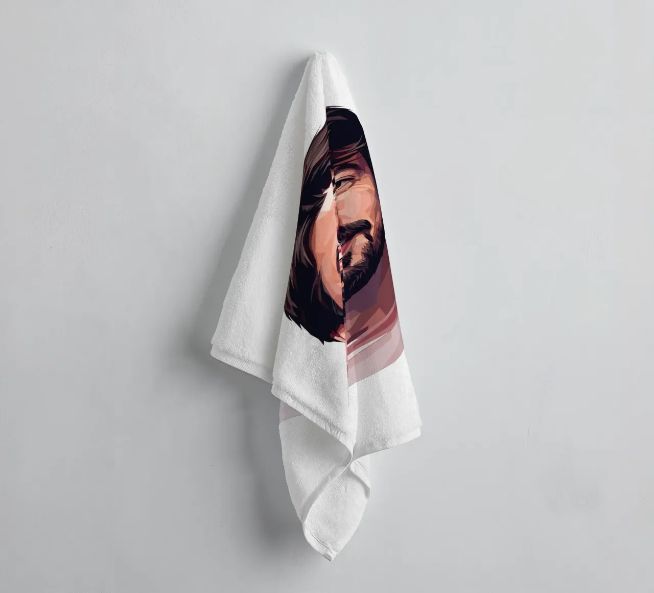 Dave Grohl Low poly asciugamano da bagno da Low Profile