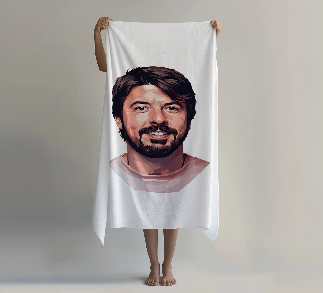 Dave Grohl Low poly telo mare da Low Profile