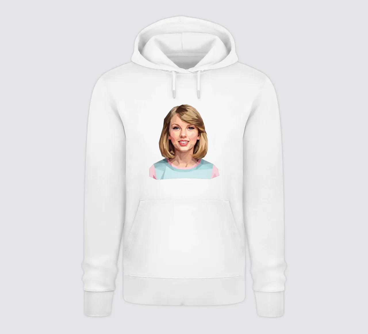 Taylor Swift Lowpoly felpa con cappuccio da Low Profile