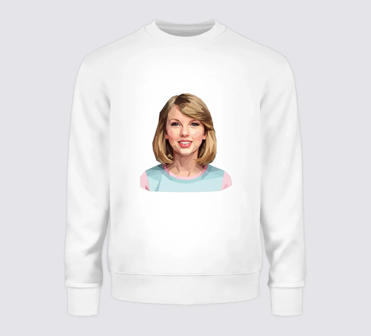 Taylor Swift Lowpoly felpa da Low Profile