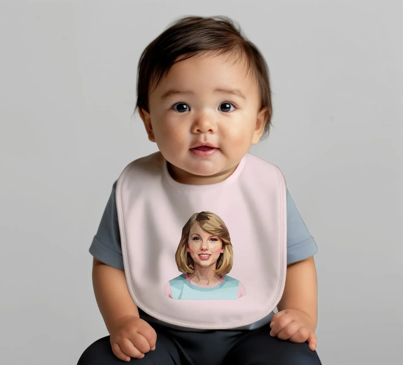 Taylor Swift Lowpoly bavaglino da Low Profile