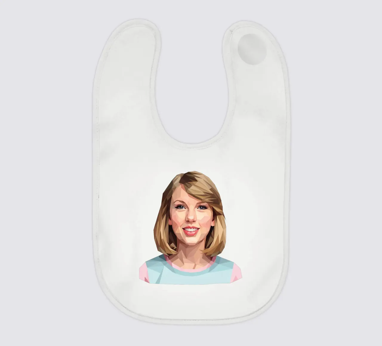 Taylor Swift Lowpoly bavaglino da Low Profile