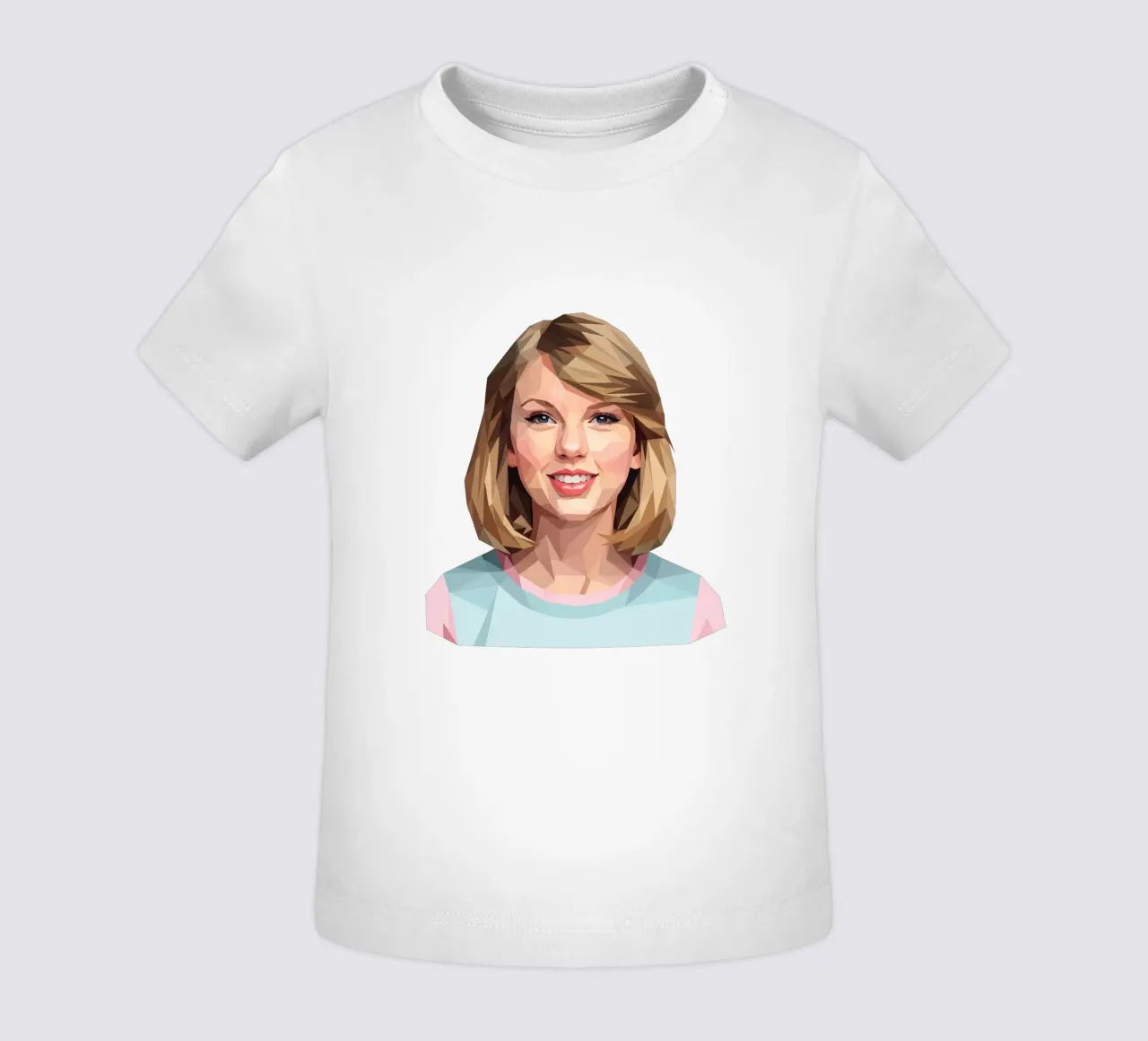 Taylor Swift Lowpoly maglietta neonato da Low Profile