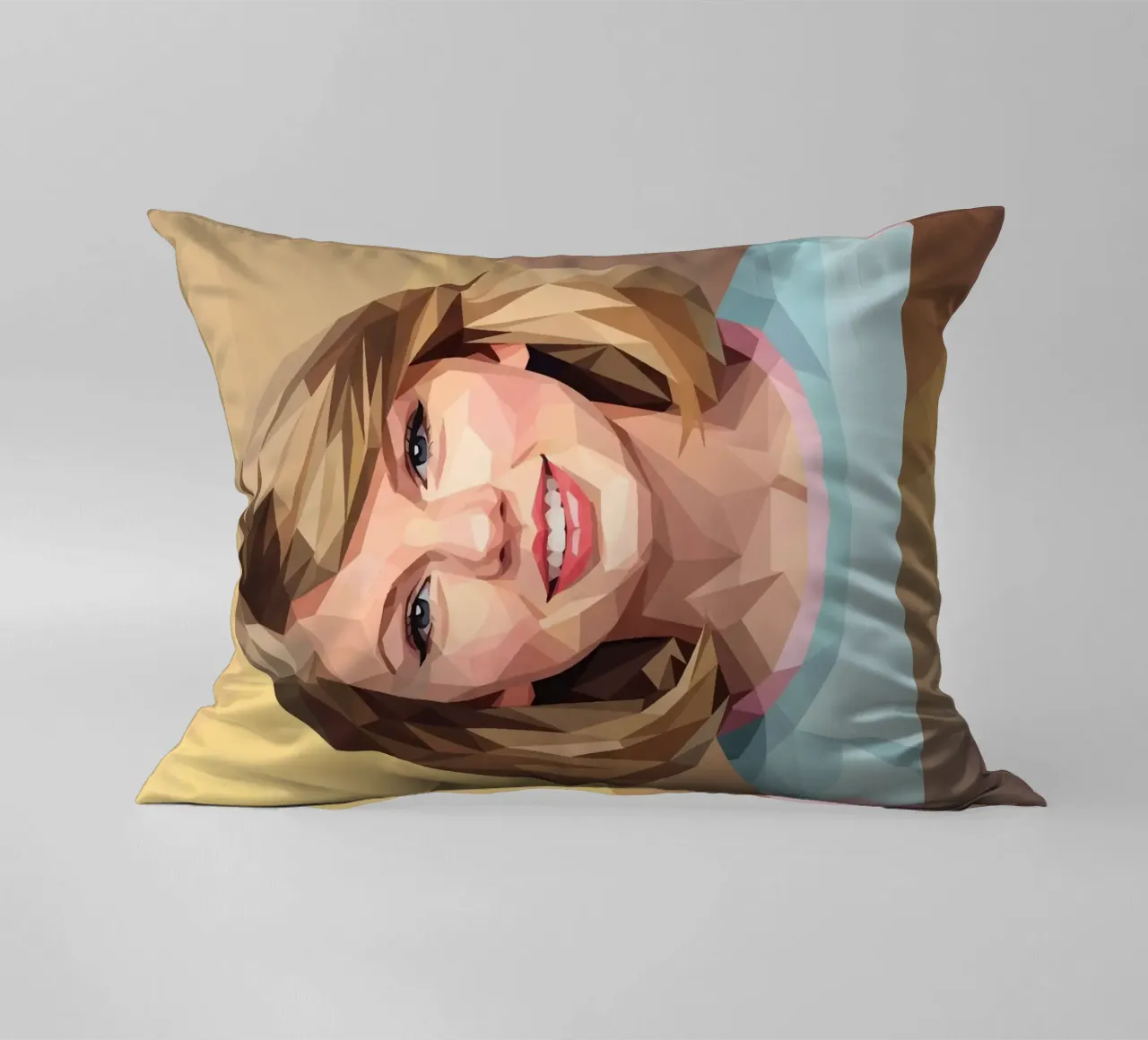 Taylor Swift Lowpoly cuscino da Low Profile
