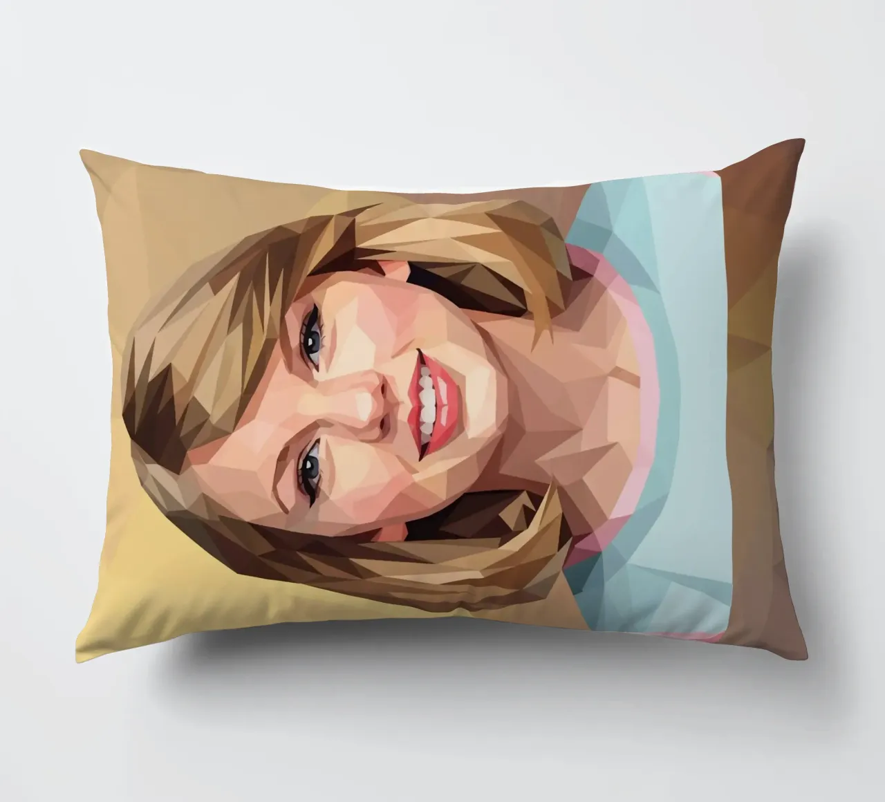 Taylor Swift Lowpoly cuscino da Low Profile