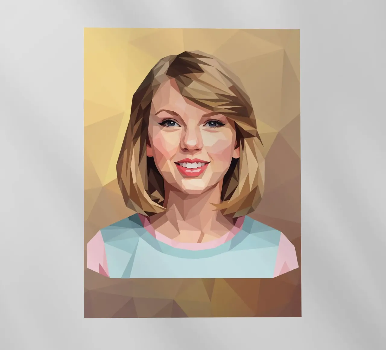 Taylor Swift Lowpoly pellicola backlit da Low Profile