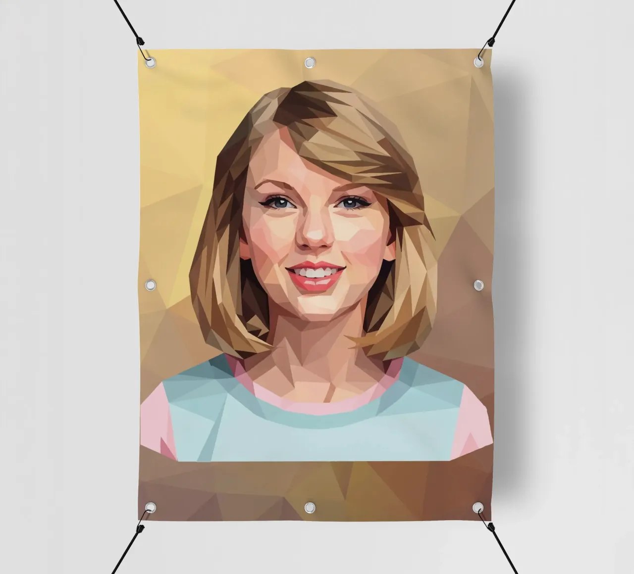 Taylor Swift Lowpoly telo in pvc da Low Profile