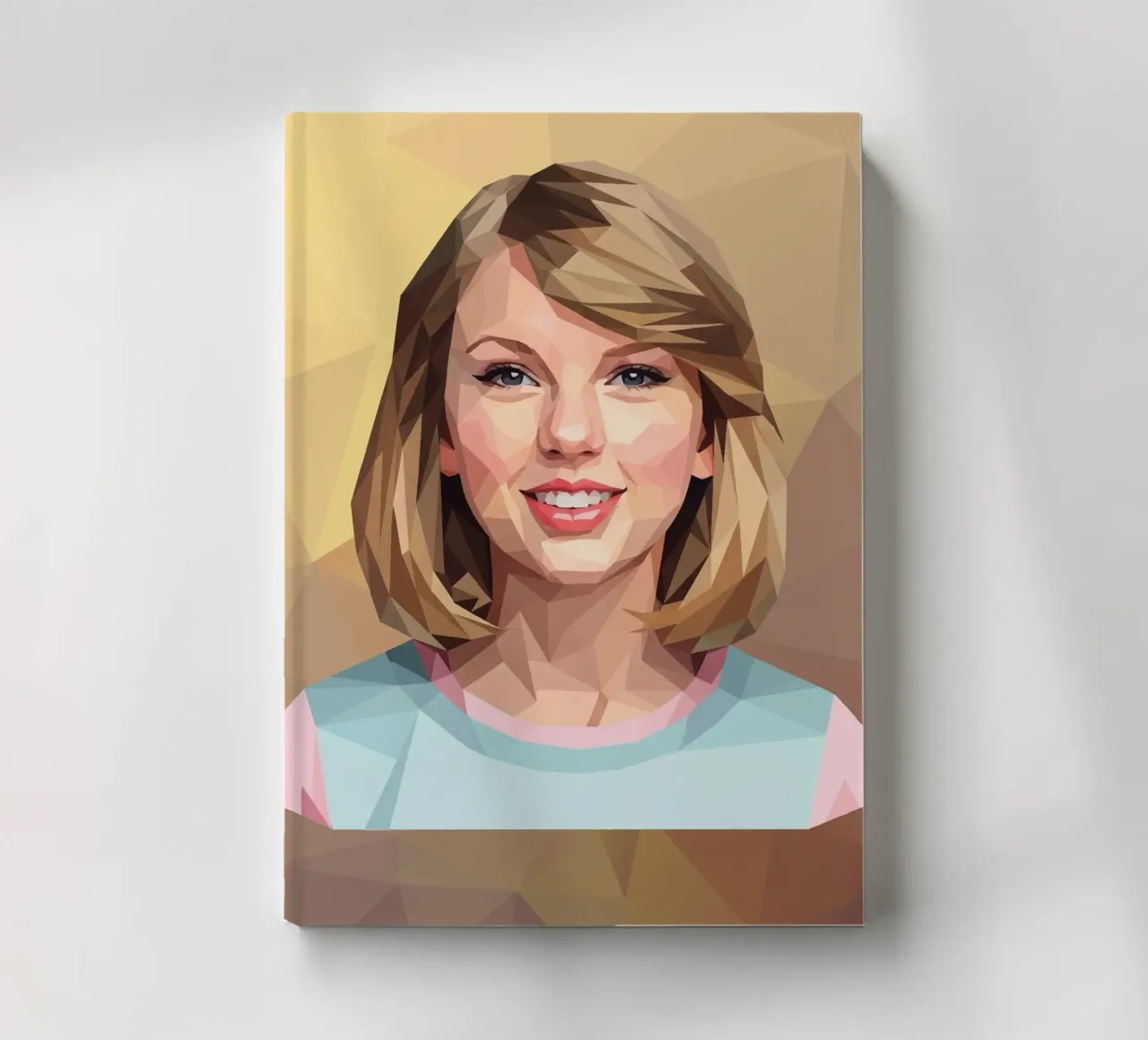 Taylor Swift Lowpoly notebook by Low Profile