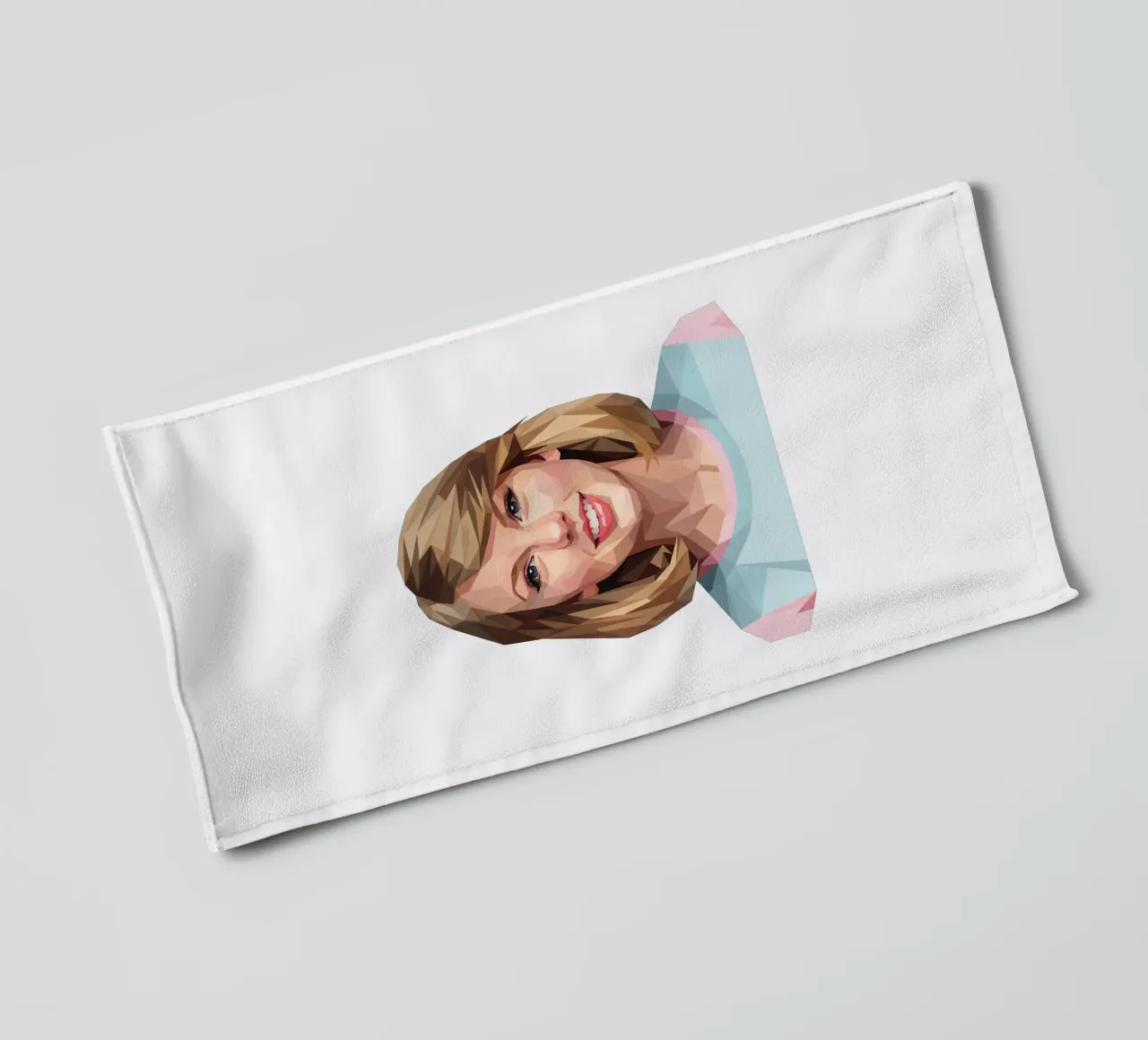 Taylor Swift Lowpoly asciugamano da bagno da Low Profile