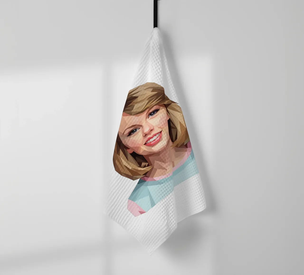 Taylor Swift Lowpoly canovaccio da cucina da Low Profile