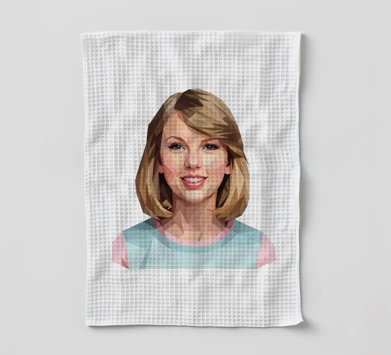 Taylor Swift Lowpoly canovaccio da cucina da Low Profile