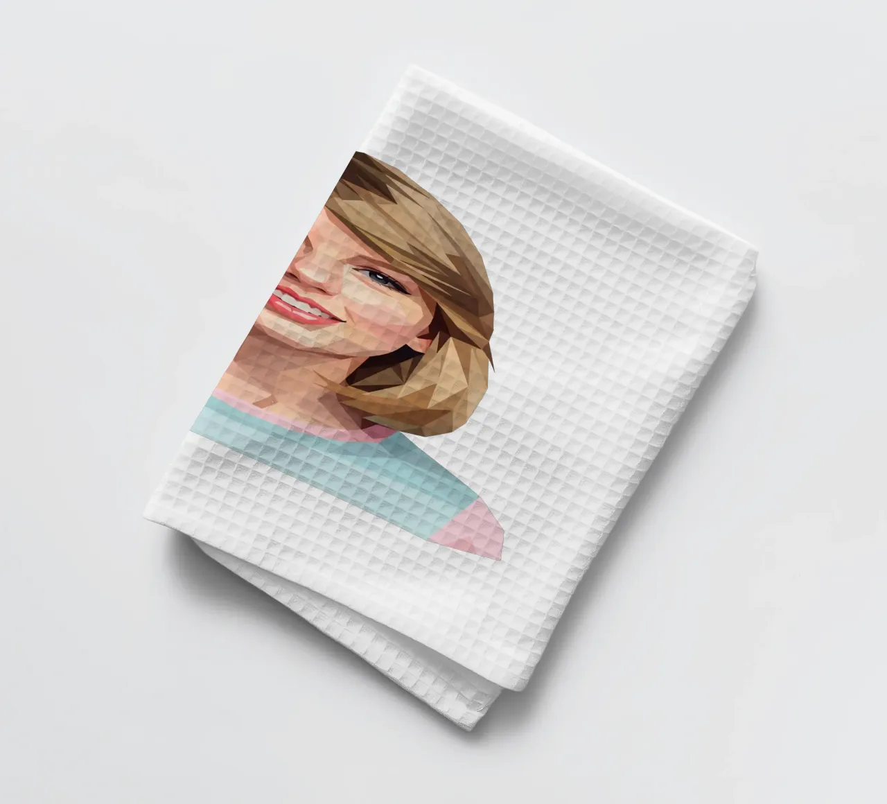 Taylor Swift Lowpoly canovaccio da cucina da Low Profile