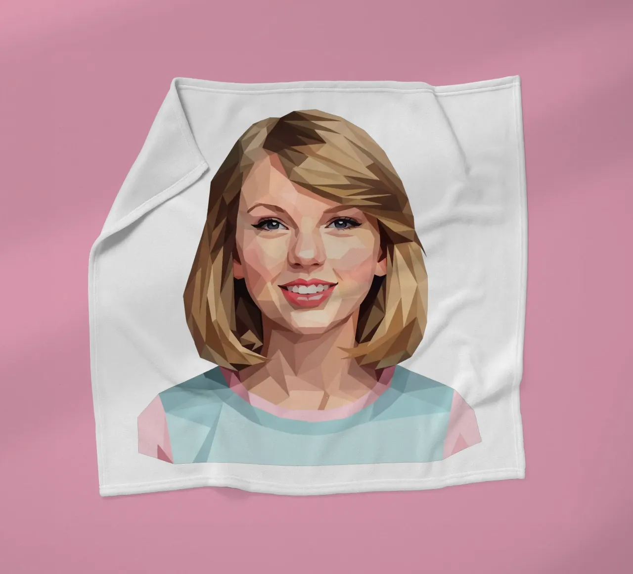 Taylor Swift Lowpoly coperta in pile da Low Profile