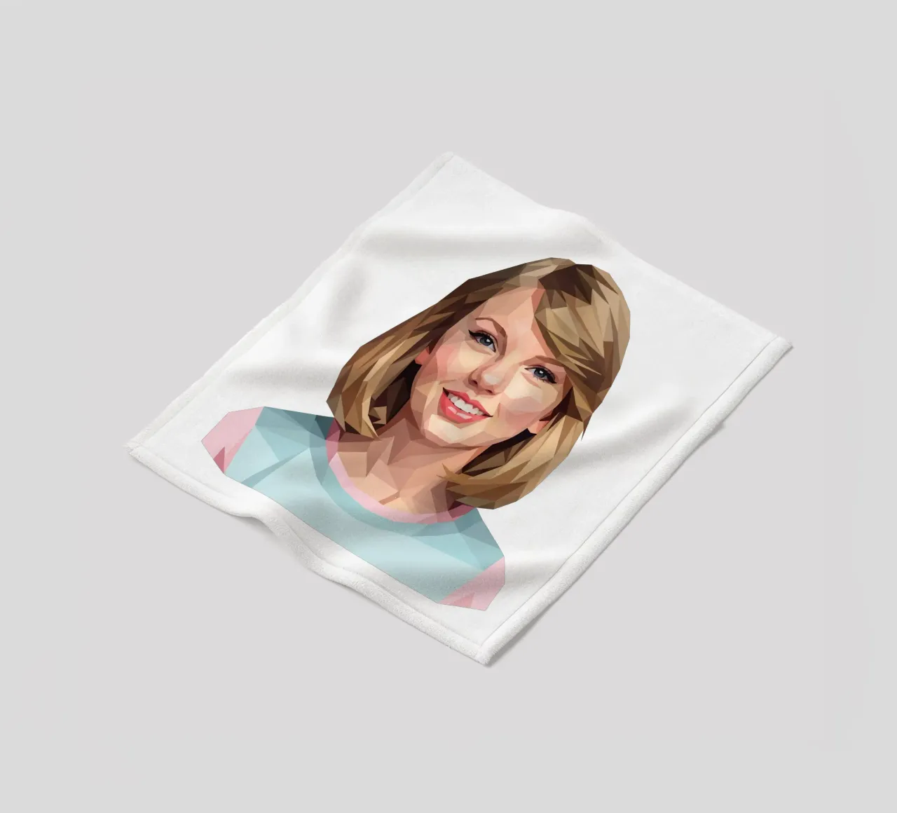 Taylor Swift Lowpoly coperta in pile da Low Profile