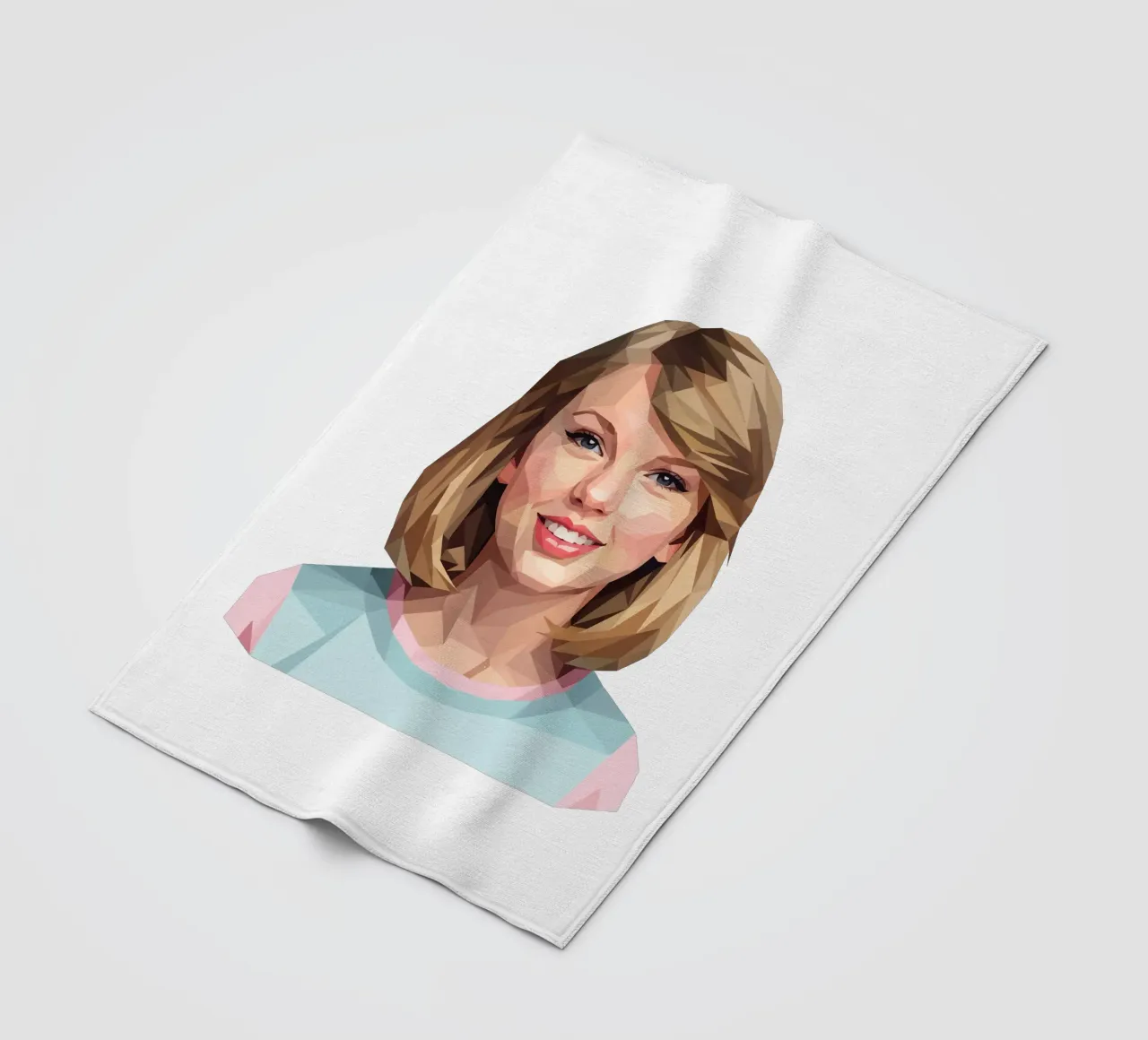 Taylor Swift Lowpoly coperta in pile da Low Profile
