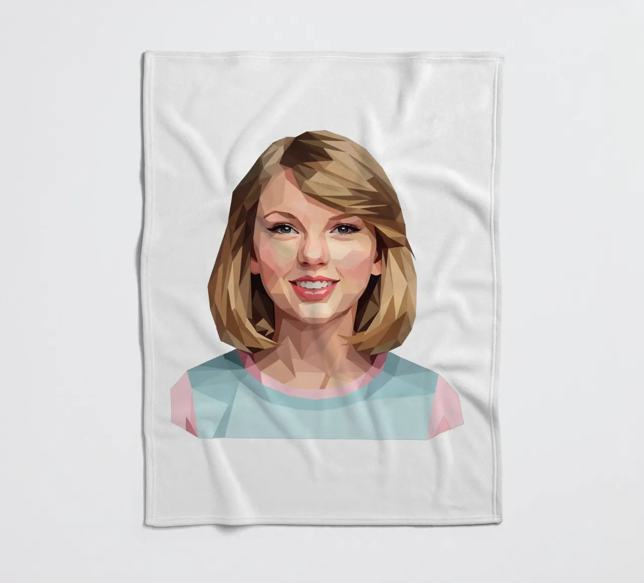 Taylor Swift Lowpoly coperta in pile da Low Profile
