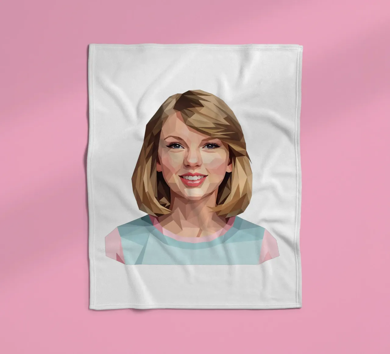 Taylor Swift Lowpoly coperta in pile da Low Profile