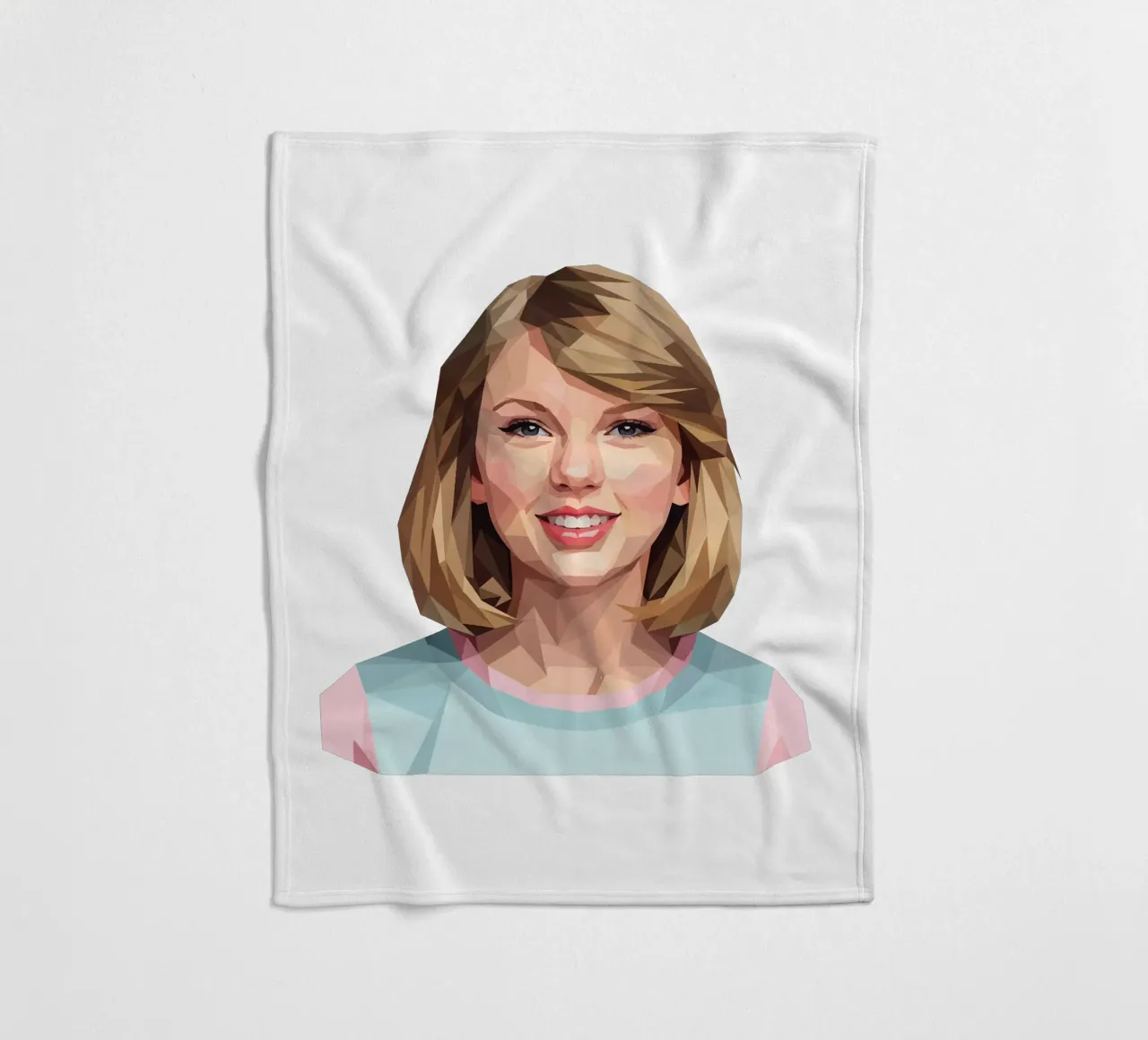 Taylor Swift Lowpoly coperta in pile da Low Profile