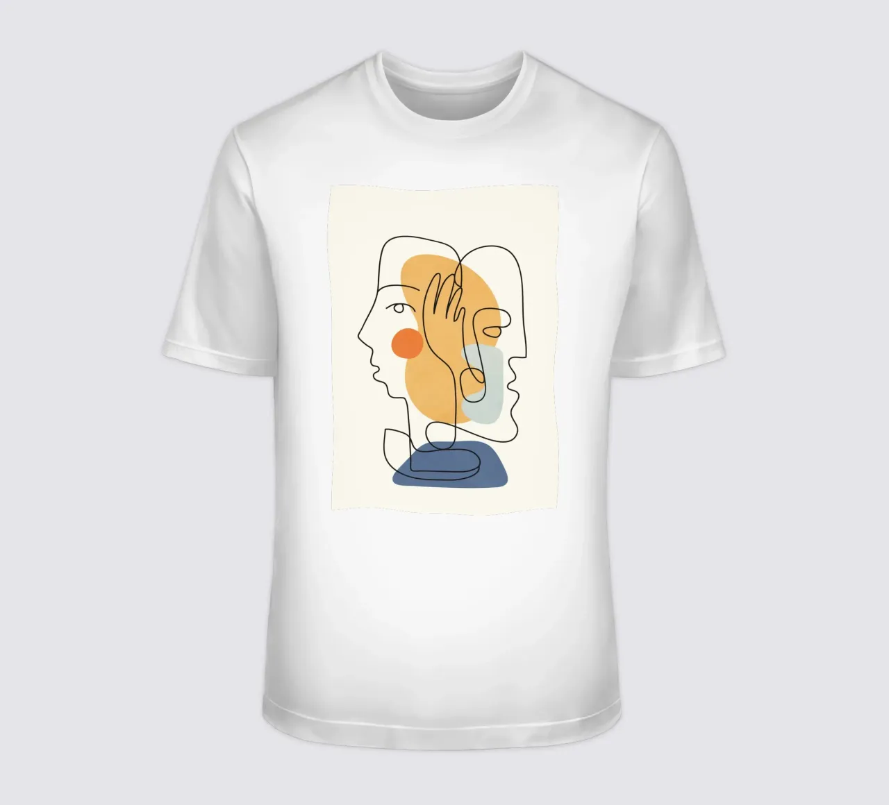 Abstract Faces 5 t-shirt da cityart