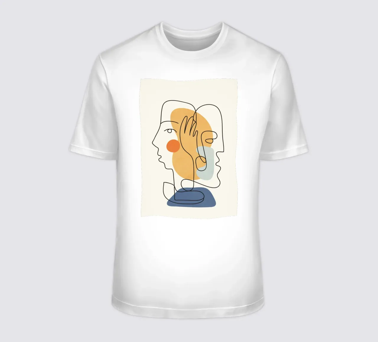 Abstract Faces 5 t-shirt da cityart