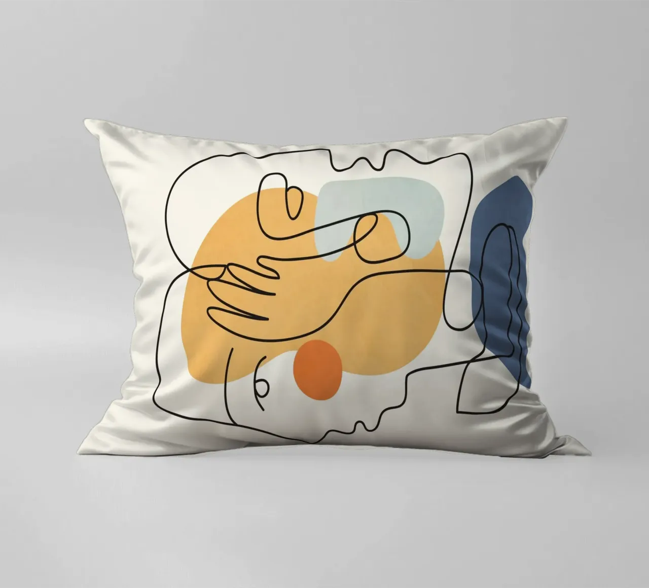 Abstract Faces 5 cuscino da cityart