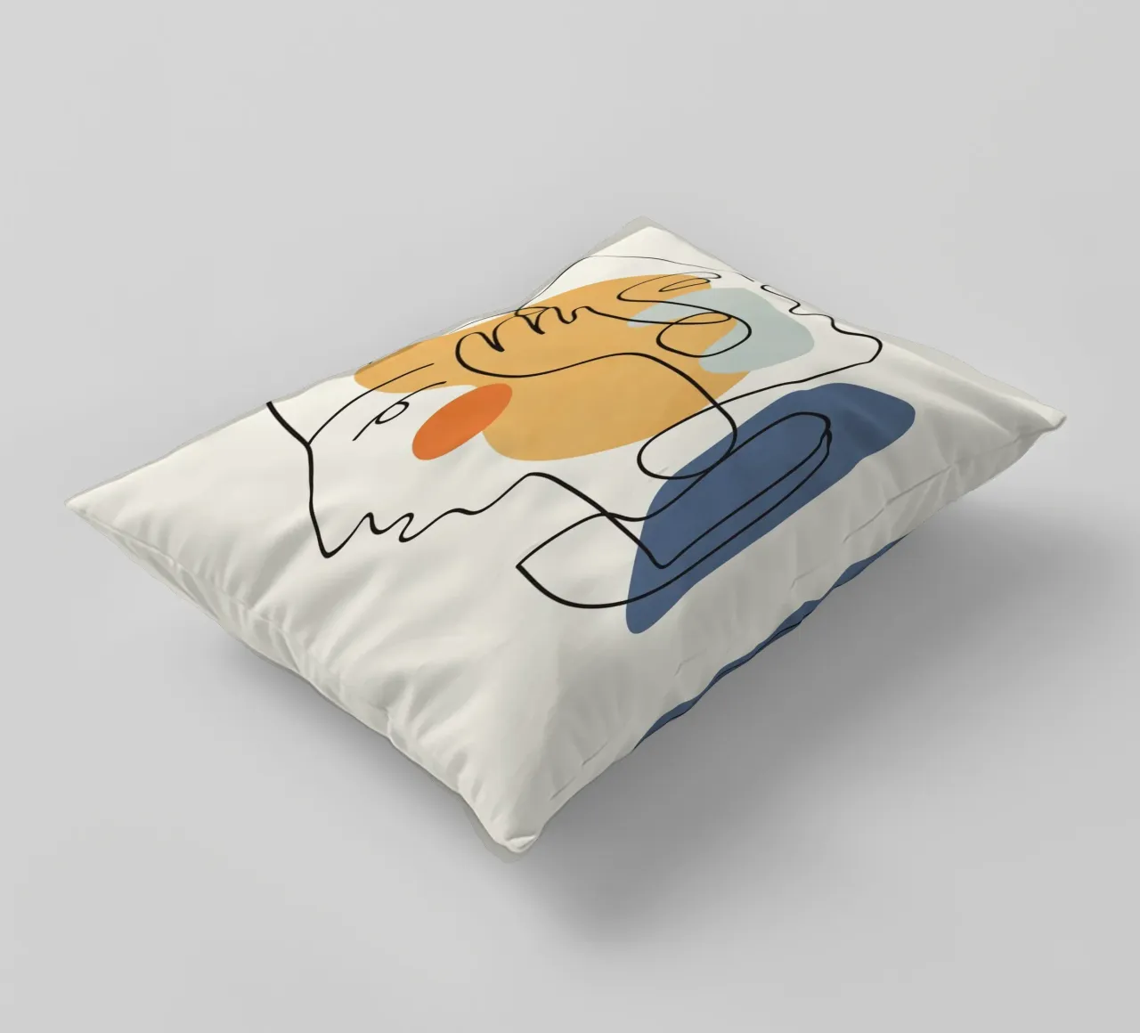 Abstract Faces 5 cuscino da cityart