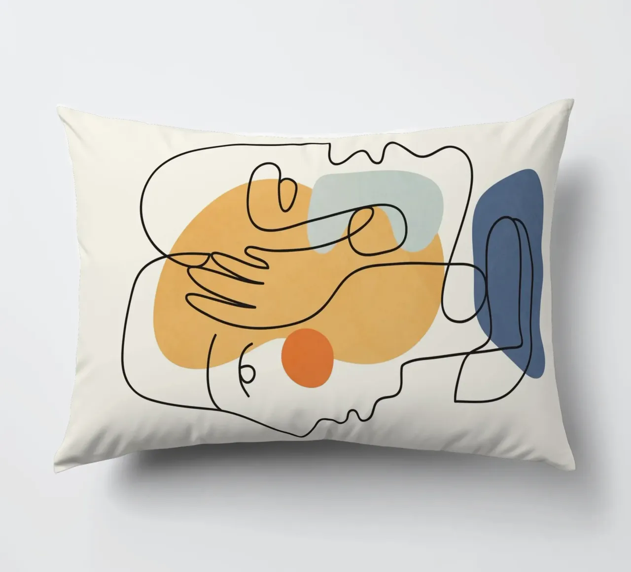 Abstract Faces 5 cuscino da cityart