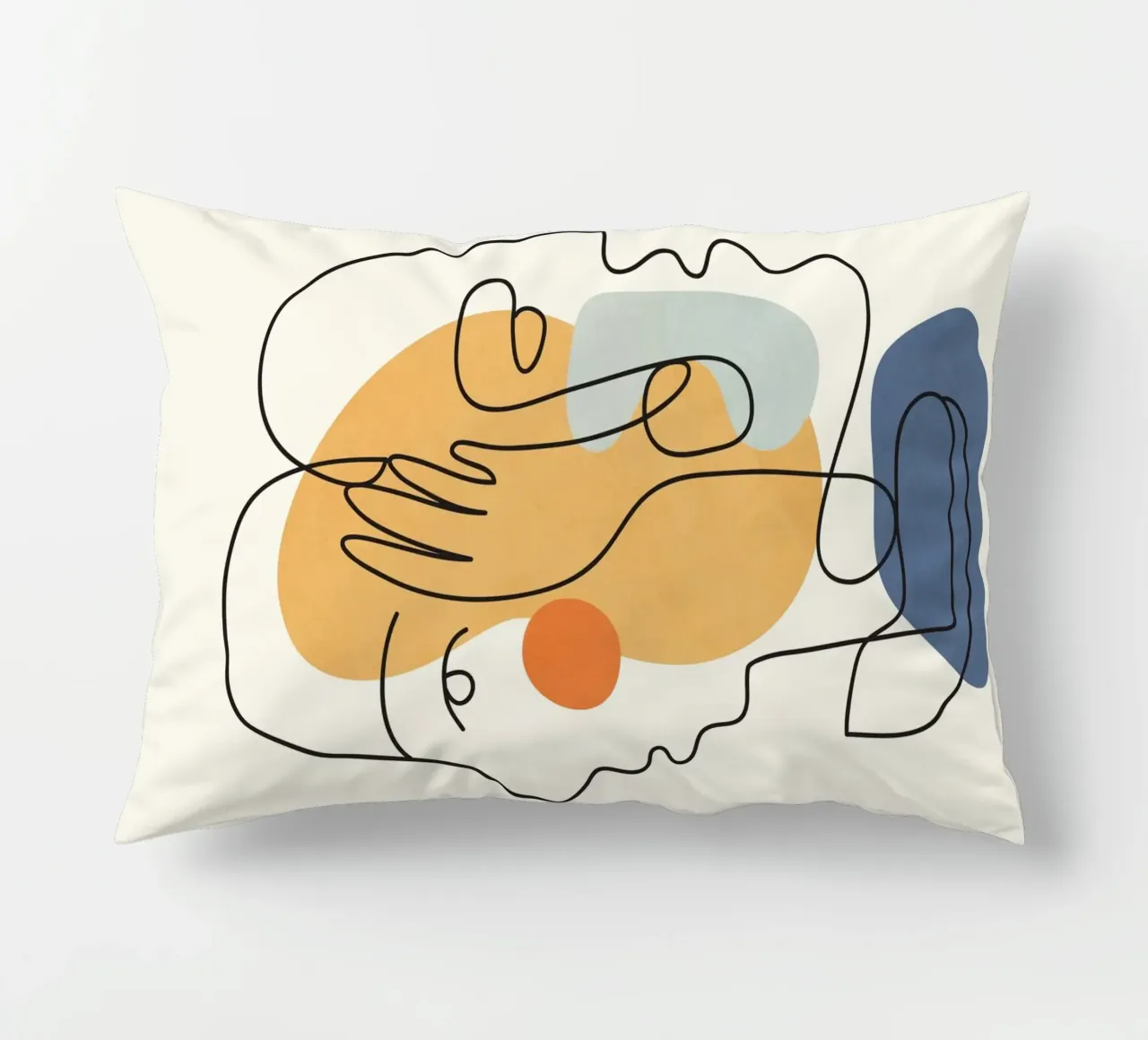 Abstract Faces 5 cuscino da cityart