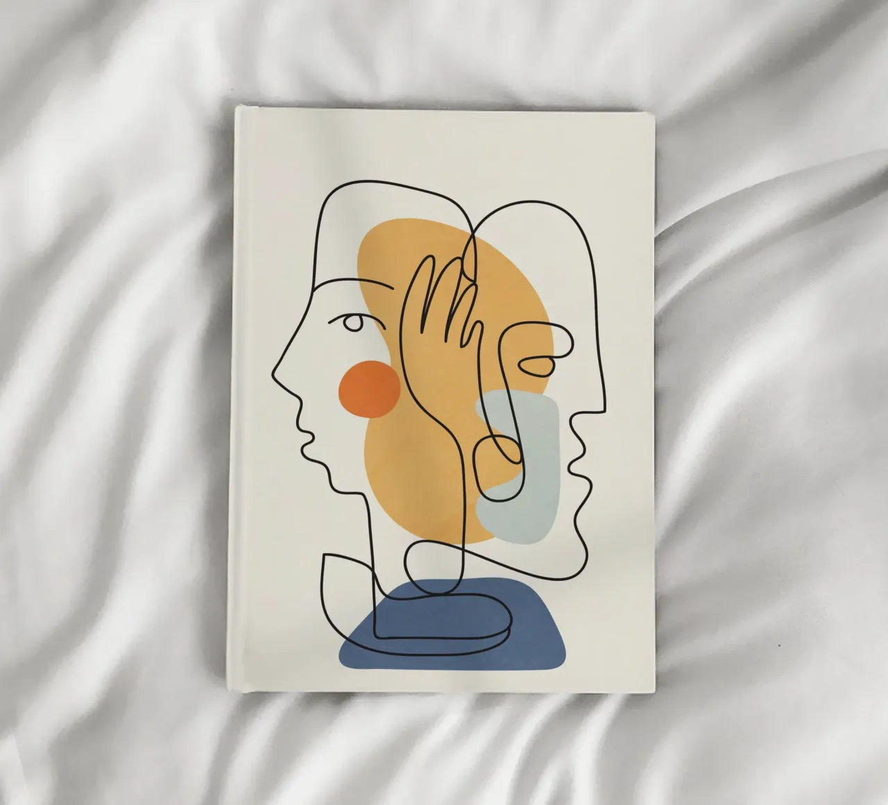 Abstract Faces 5 notebook by cityart