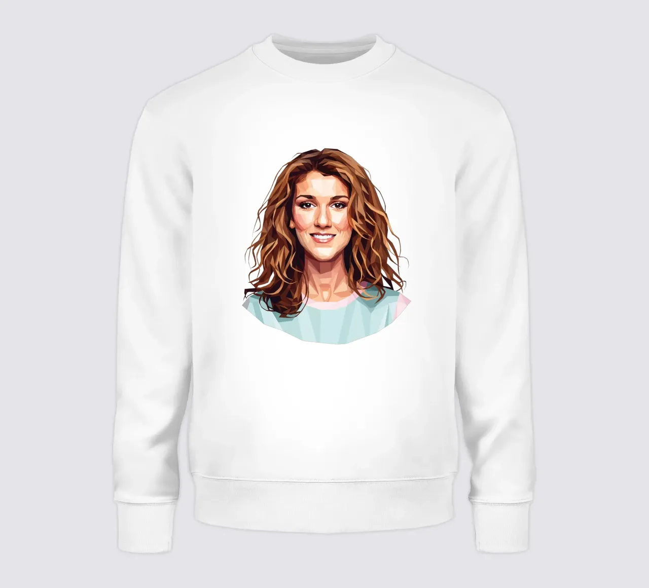 Celine Dion Lowpoly felpa da Low Profile