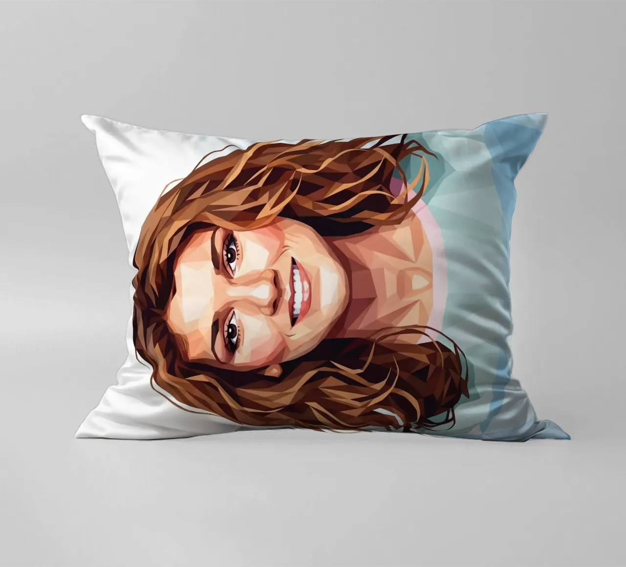 Celine Dion Lowpoly cuscino da Low Profile