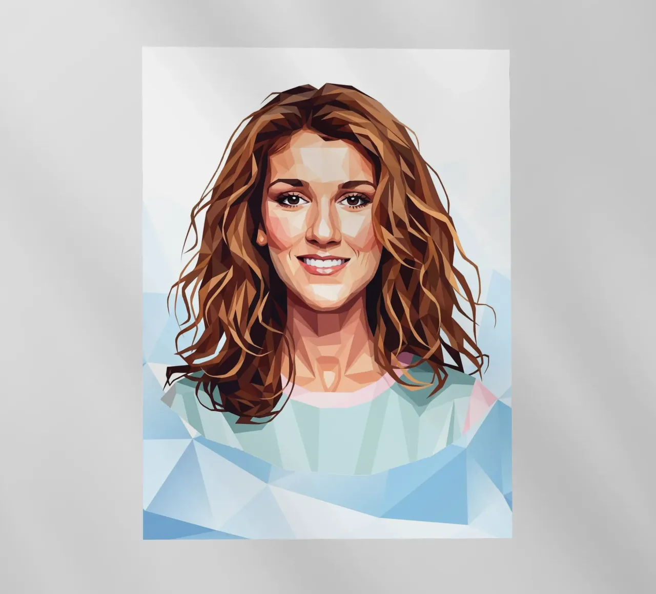 Celine Dion Lowpoly pellicola backlit da Low Profile