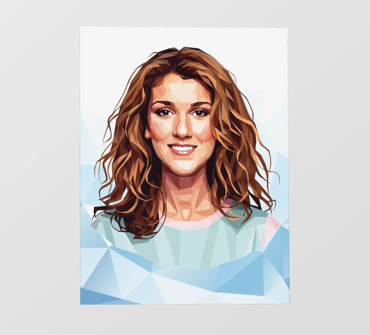 Celine Dion Lowpoly pellicola backlit da Low Profile