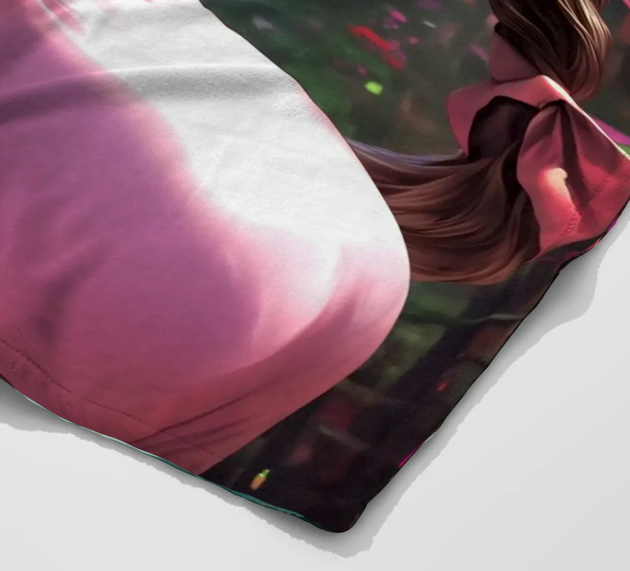 Aerith a Midgar Final Fantasy FFVII FF7 coperta in pile da Stellar Creative