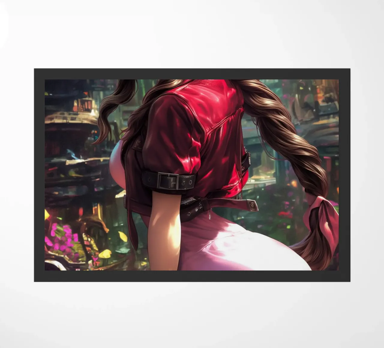 Aerith a Midgar Final Fantasy FFVII FF7 zerbino da Stellar Creative