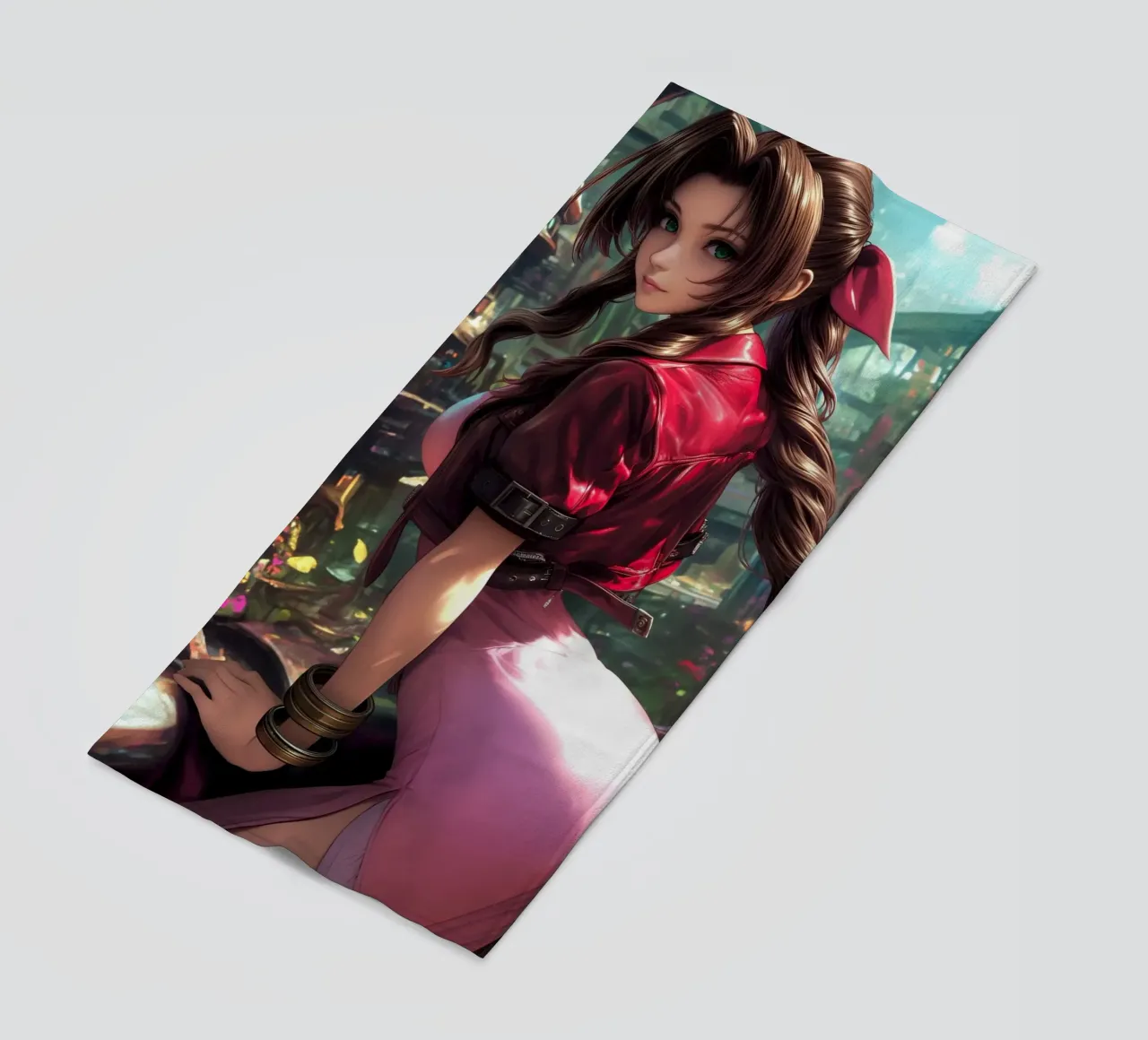 Aerith a Midgar Final Fantasy FFVII FF7 telo mare da Stellar Creative