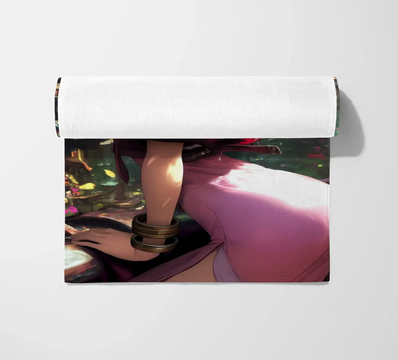 Aerith a Midgar Final Fantasy FFVII FF7 telo mare da Stellar Creative