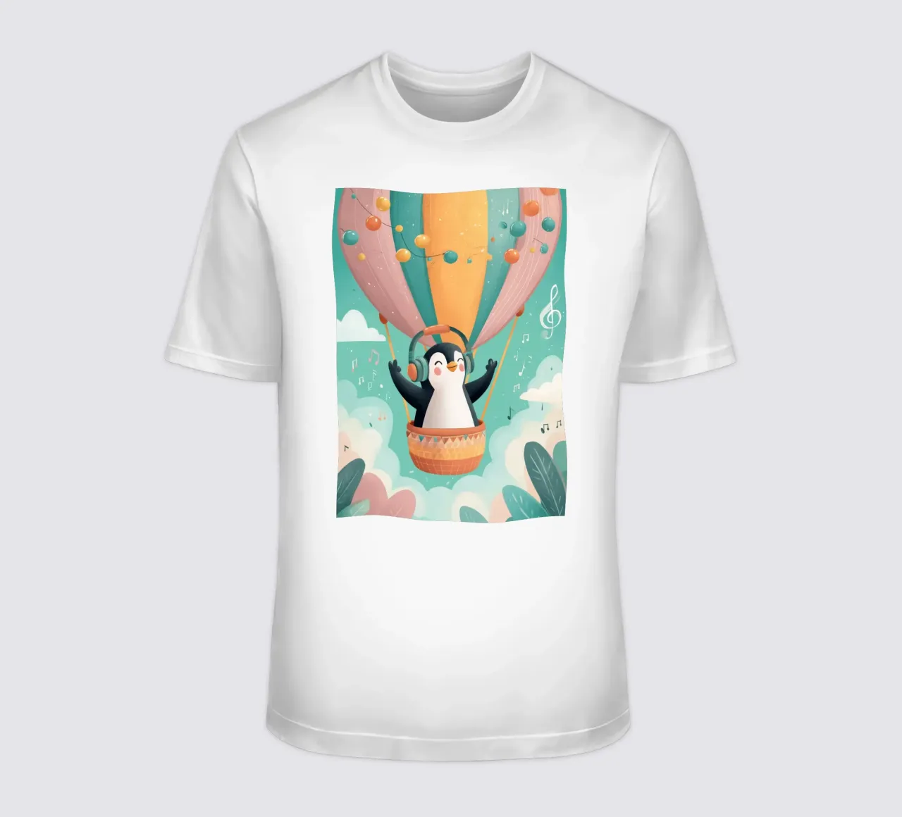 Penguin in the Clouds t-shirt da Kiara