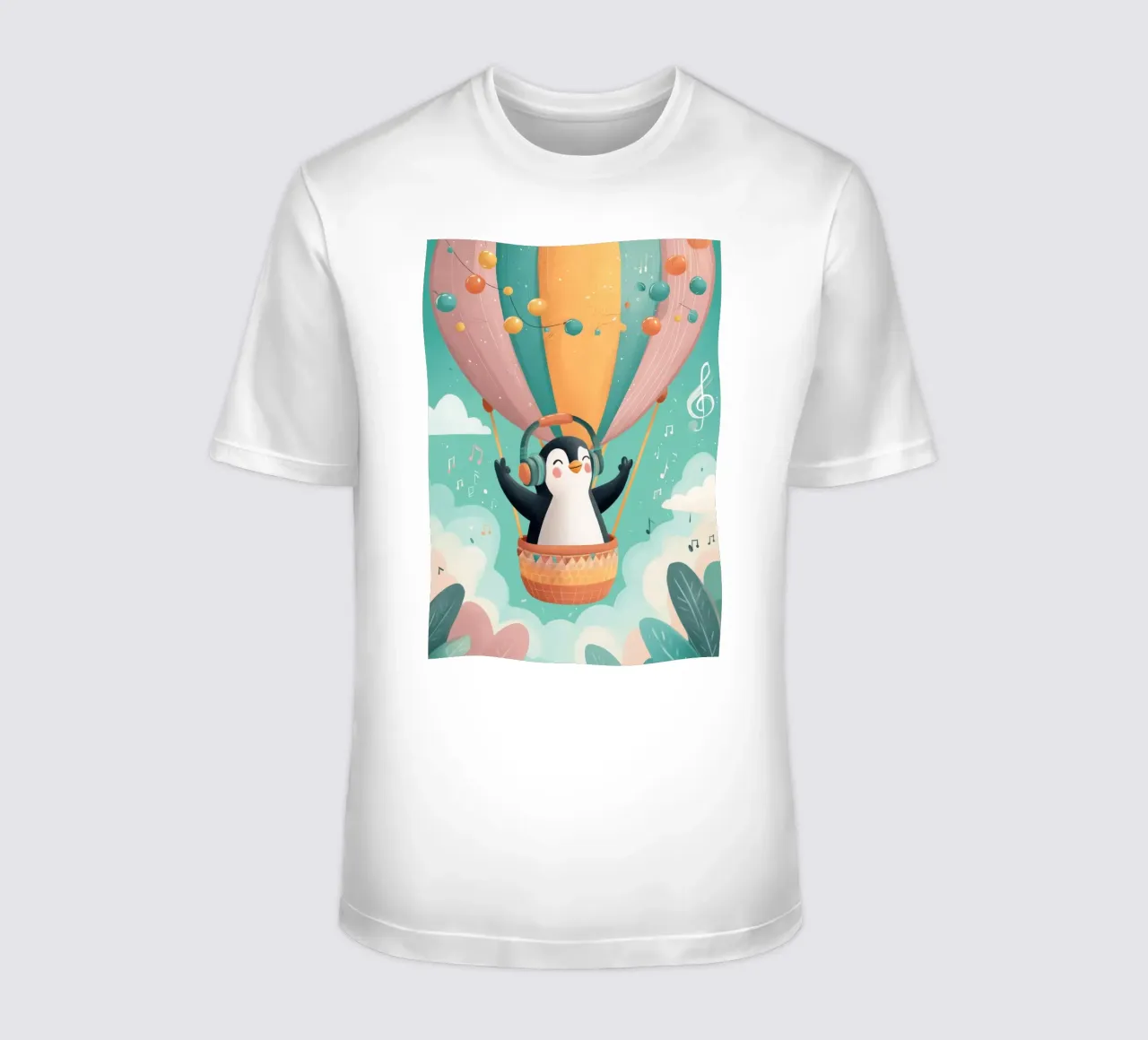 Penguin in the Clouds t-shirt da Kiara
