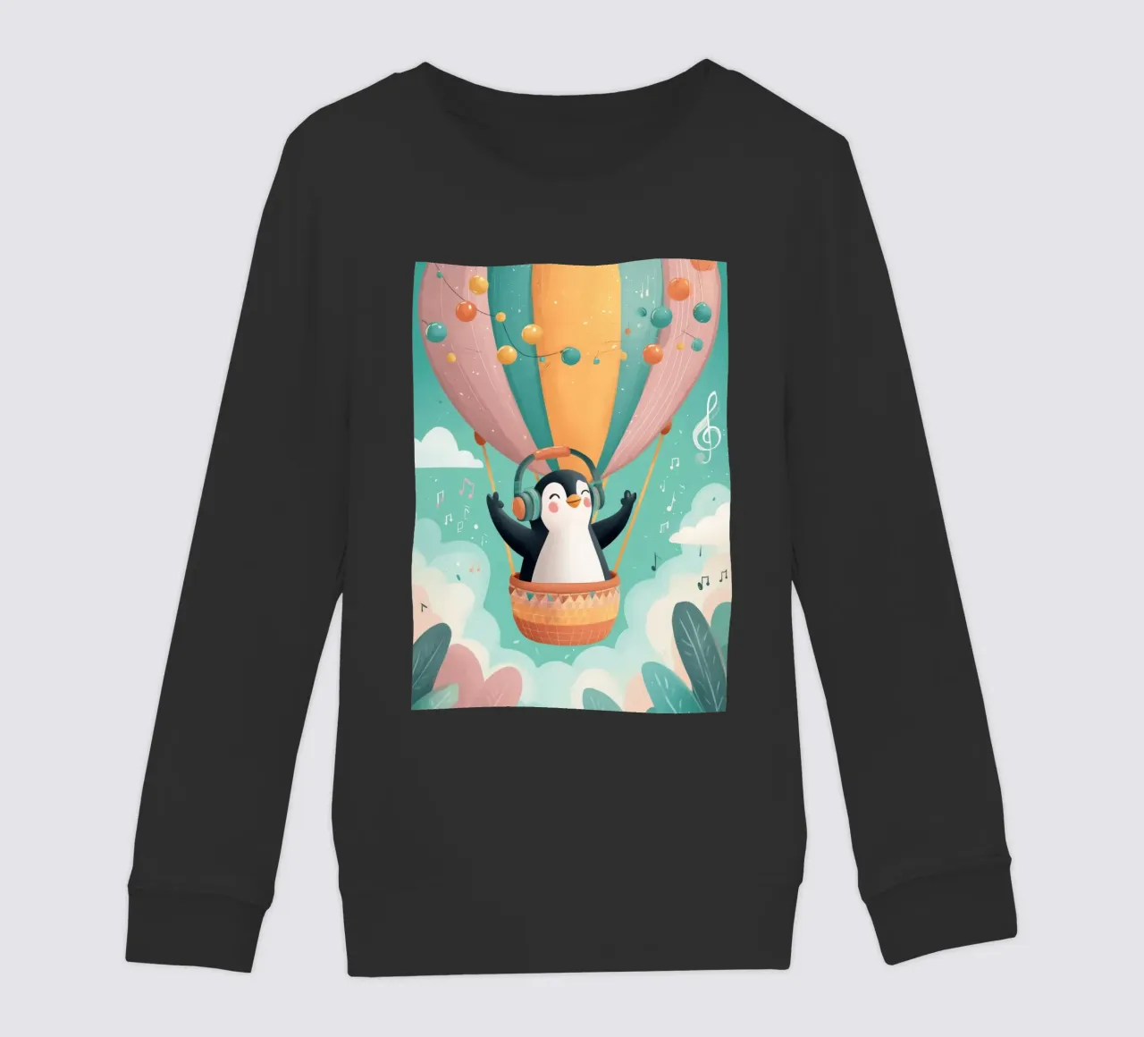 Penguin in the Clouds felpa bambino da Kiara