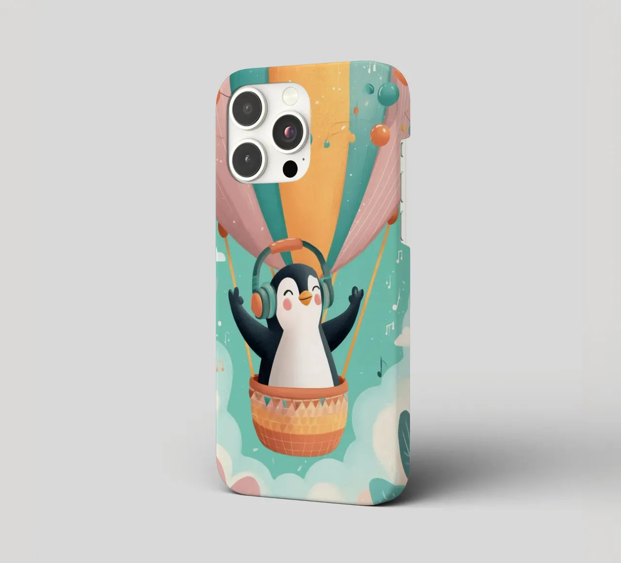 Penguin in the Clouds cover iphone da Kiara