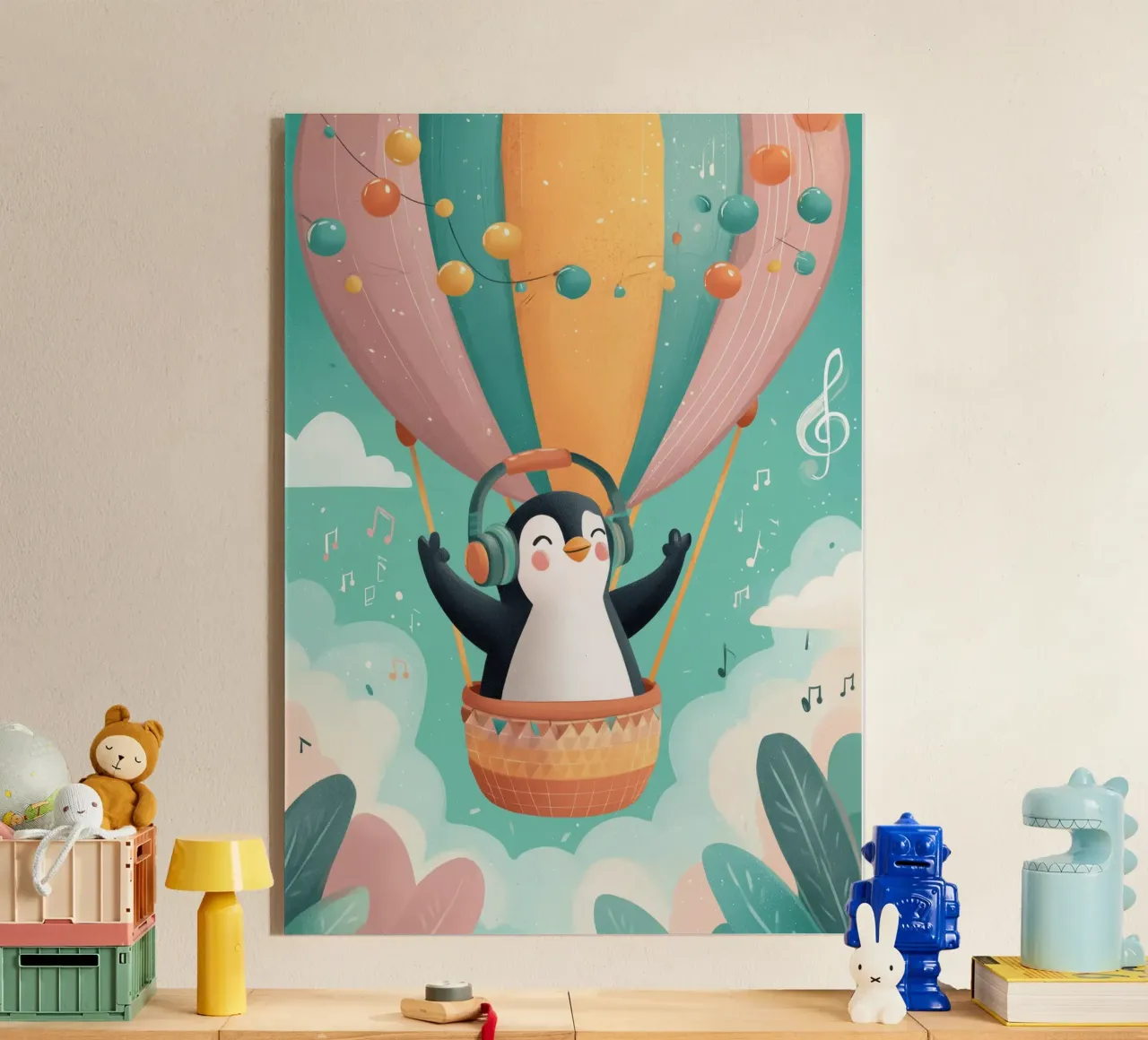 Penguin in the Clouds plexiglass da Kiara