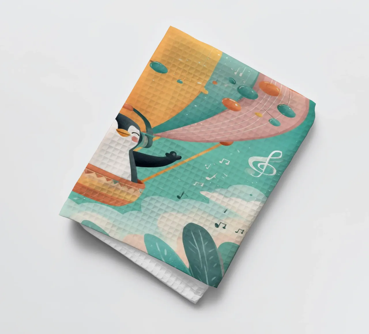 Penguin in the Clouds torchon de Kiara