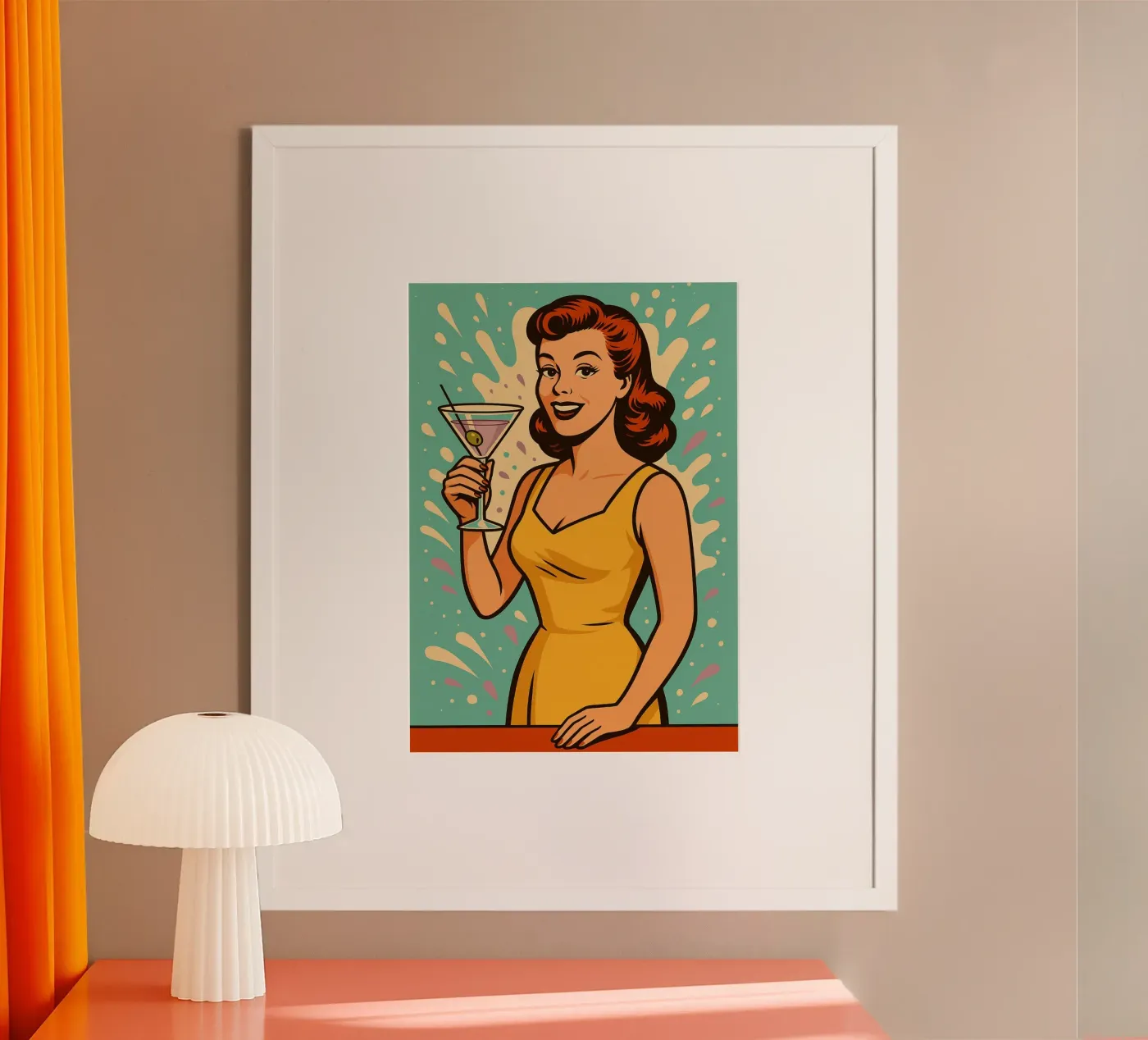 donne e cocktail poster da kadilans