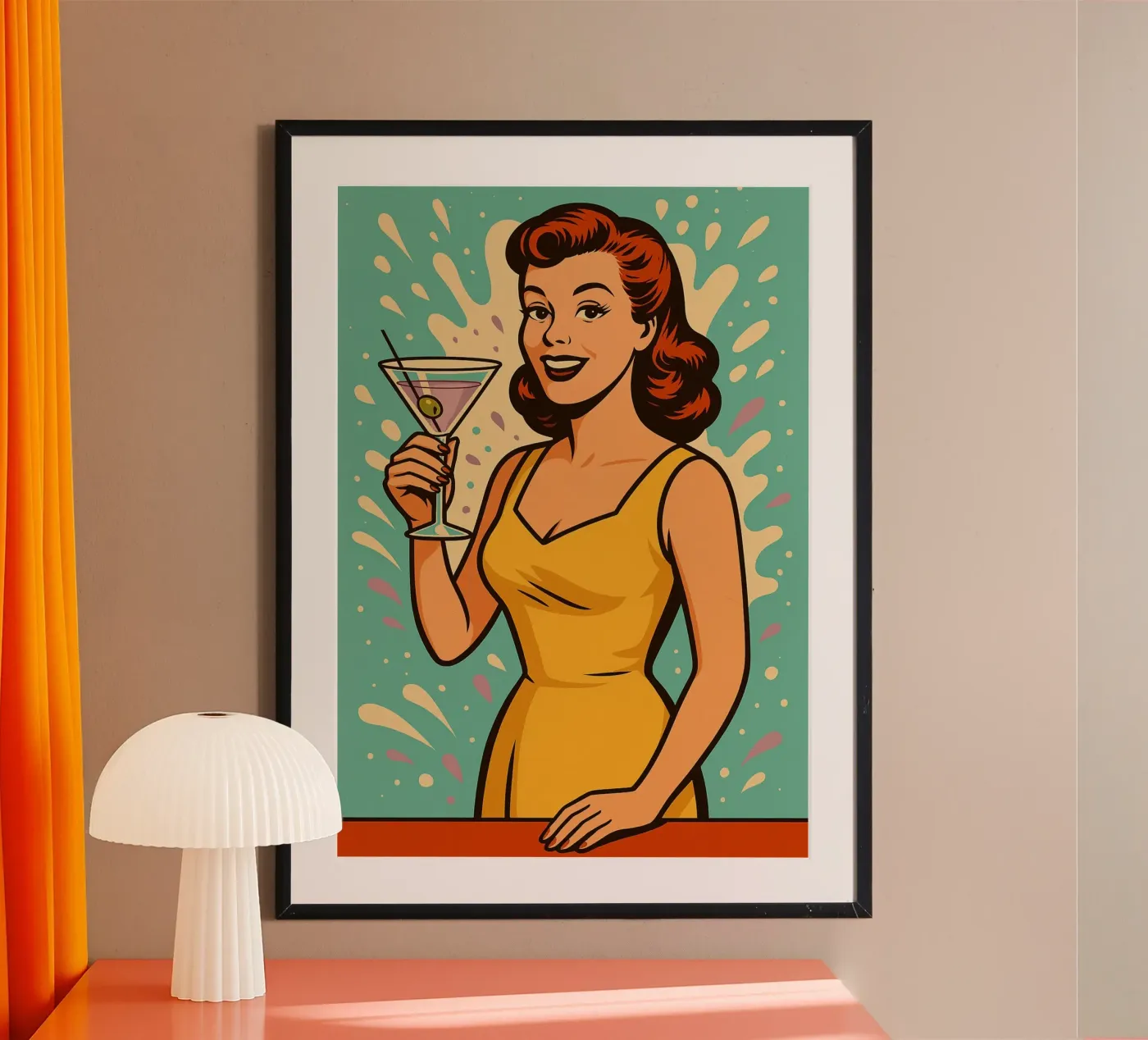 donne e cocktail poster da kadilans