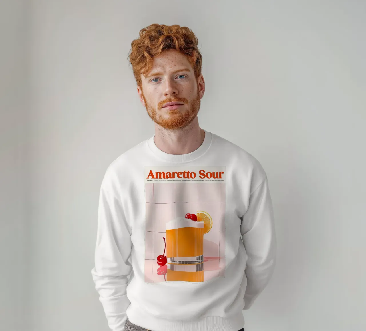 Amaretto Sour felpa da Neeraprint