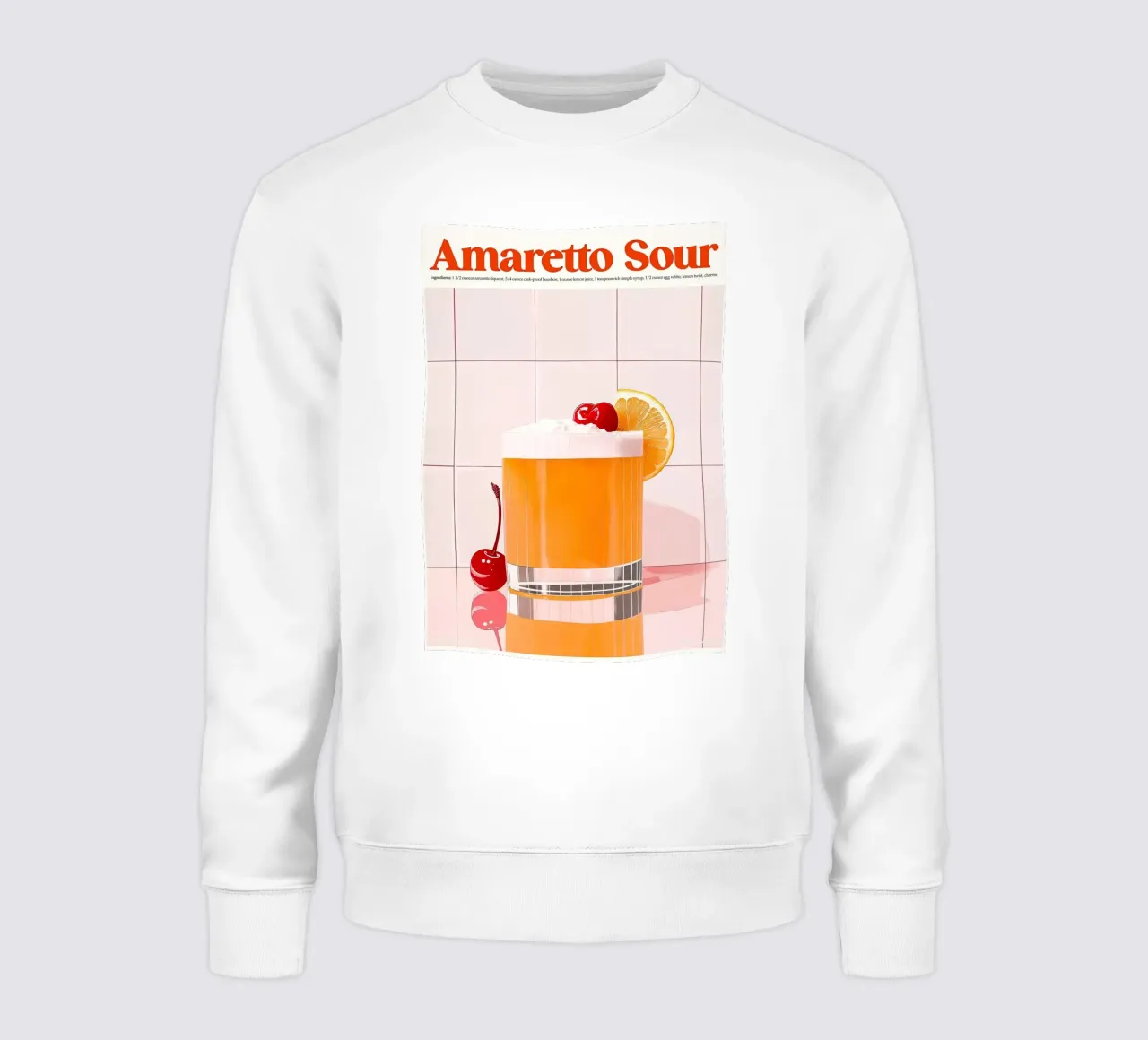 Amaretto Sour felpa da Neeraprint